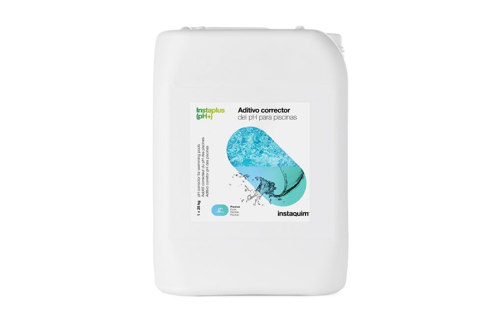 Instaplus (pH+) — Aditivo corrector del pH · Hidróxido sódico al 25 %
